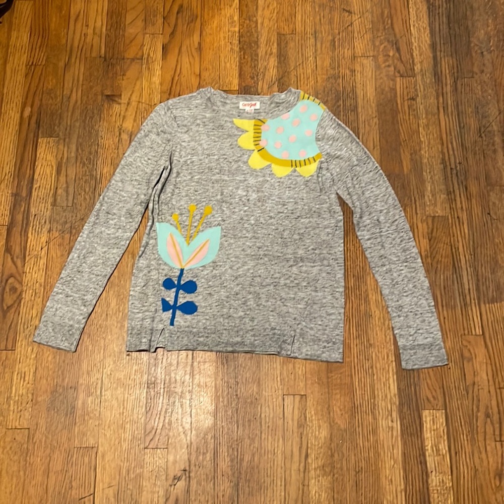 Cat & Jack flower sweater